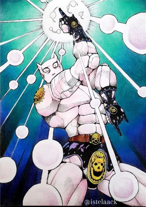 Desenho Killer Queen Jojos Bizarre Adventure Elo7