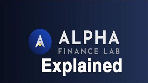 ALPHA Finance Lab Explained