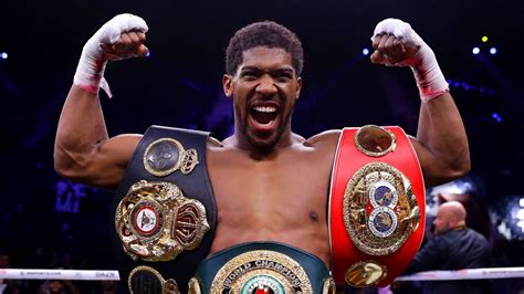 Anthony Joshua Vows To Beat Tyson Fury But Isnt Expecting 2020 Fight