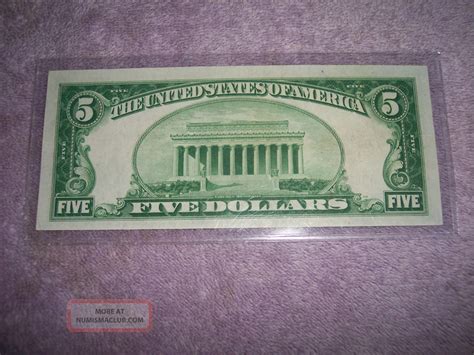 1928 Red Seal United States Note In Crisp Uncirculated.