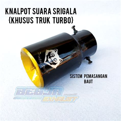 Jual KNALPOT SRIGALA SISTEM BAUT KHUSUS TRUK TURBO CANTER HINO DUTRO