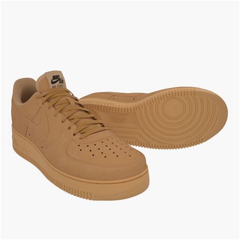 Conjunto Nike Air Force Lino Modelo D Max Fbx Obj