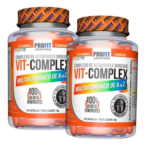 Kit X Vit Complex Multivitam Nico C Psulas Profit Mercadolivre