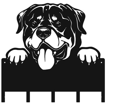 Ключница (Вешалка) Ротвейлер - Чертежи, 3D Модели, Проекты, Модели для ...