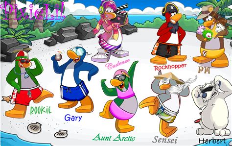 User blog:PixieLil/Mascots Beach Party | Club Penguin Wiki | FANDOM ...