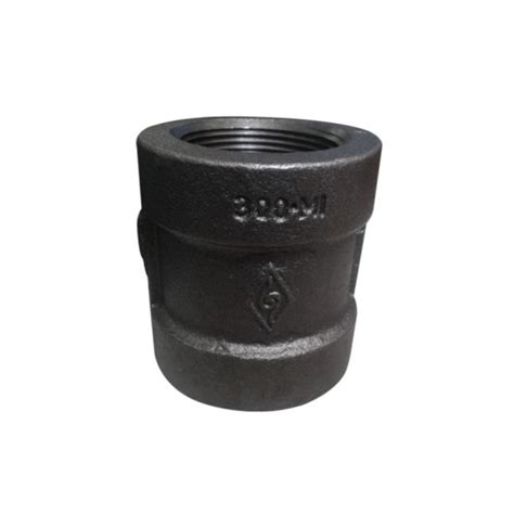 Uni N Simple O Copla Coupling Fierro Negro Reforzado Ul Fm