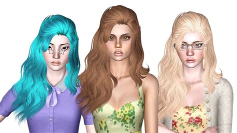 Skysimss Hairstyle 87 Retextured By Sjoko Sims 3 Hairs