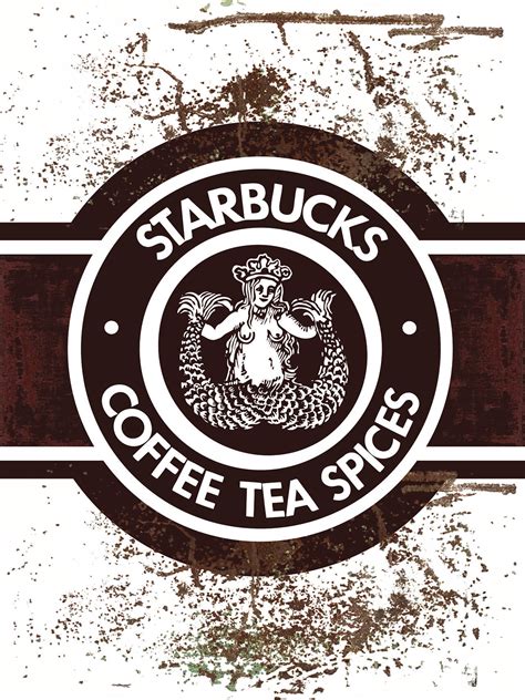 Old Starbucks Logo