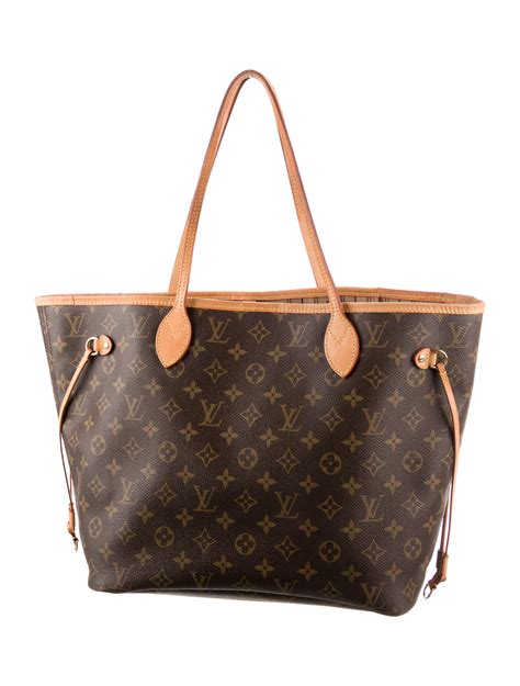 Louis Vuitton Monogram Totally MM Brown Totes Handbags LOU905978