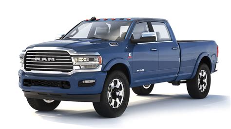 RAM 2500 2021 3D Model CGTrader