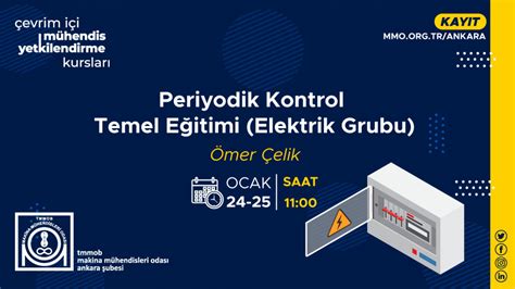 Makina Portal Periyodik Kontrol Muayene Personeli Temel Eğitimi