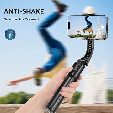 Gimbal Stabilizer Selfie Stick Tripod L19 Plastic Smartphones At