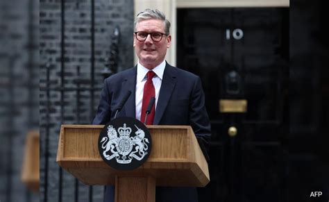 Country First Party Second Keir Starmer In First Speech As Uk Prime