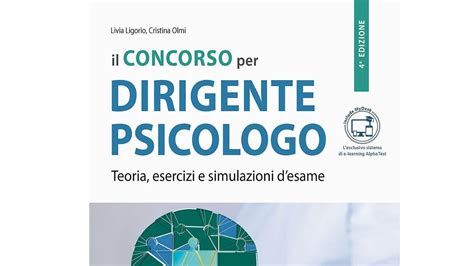 I Migliori Libri Per Il Concorso Per Dirigente Psicologo Notizie