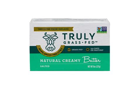 Natural Creamy Salted Butter 1 Truly Grass Fed