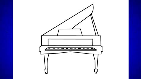 How To Draw A Grand Piano