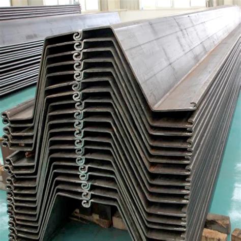 S275 S355 Z Shaped Hot Rolled U Larsen Steel Sheet Pile Steel Sheet