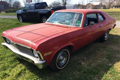 Bone Stock Survivor 1972 Chevy Nova V8