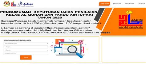 Portal Simpeni Jakim Semakan Keputusan Upkk 20232024 Putih Melati