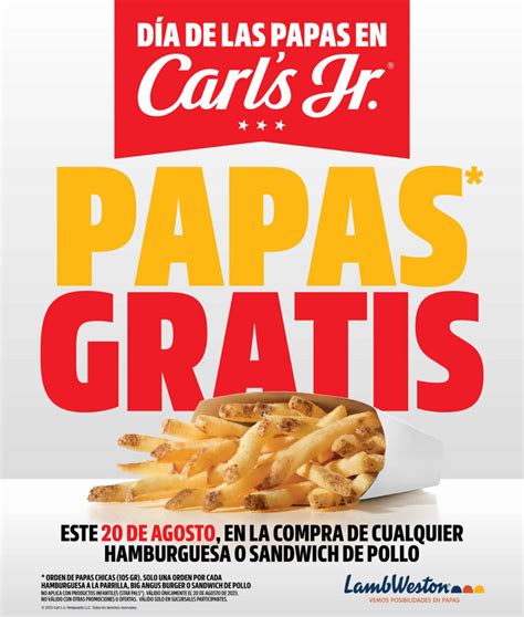 Así Festejará Carl´s Jr Día De La Papa Frita Style By Shockvisual