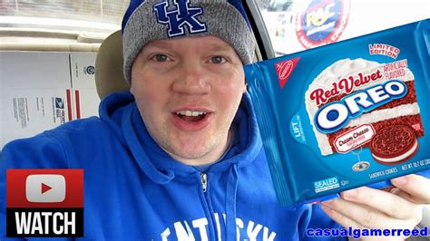 Reed Reviews Red Velvet Oreos Youtube