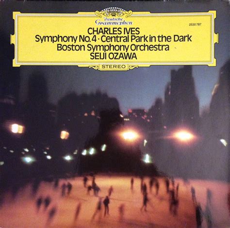 Charles Ives Symphony No Central Park In The Dark Vinyl Lp