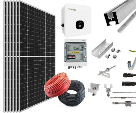 Sistem Complet Fotovoltaice Kw On Grid Montaj Pe Tigla Panouri