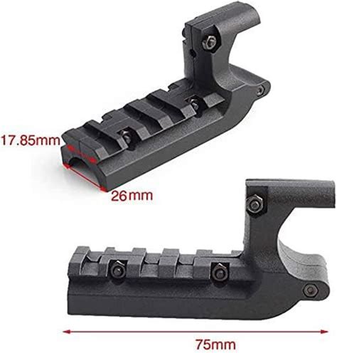 1911 Picatinny Rail Adapter Mount 20mm Under Rail Laser Flashlight Mount For Colt 1911 And