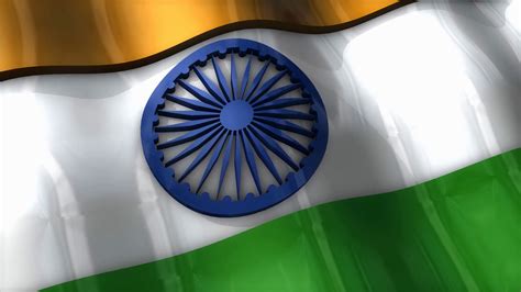 3D Flag India Waving Ripple Asia Motion Background 00 10 SBV