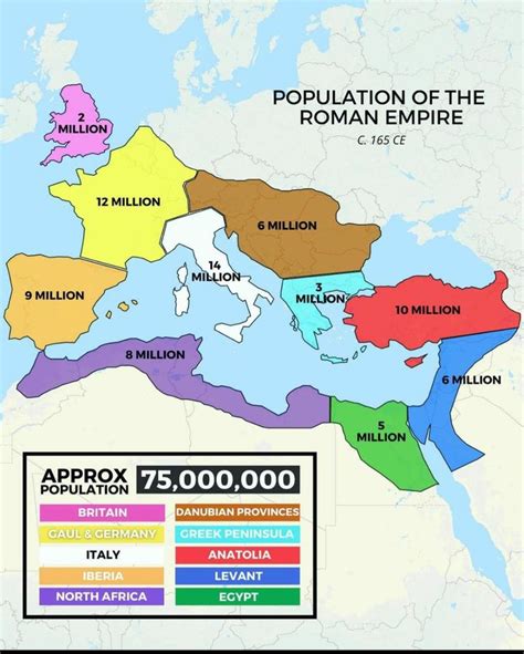 Roman Empire Cities Mapped Vivid Maps Roman Empire Map Roman