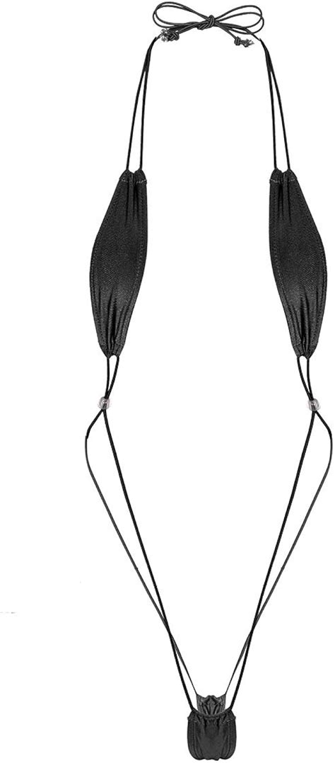 Kaerm Womens Extreme Slingshot Micro Bikini Monokini Mini G String Thongs Swimwear Swimsuit