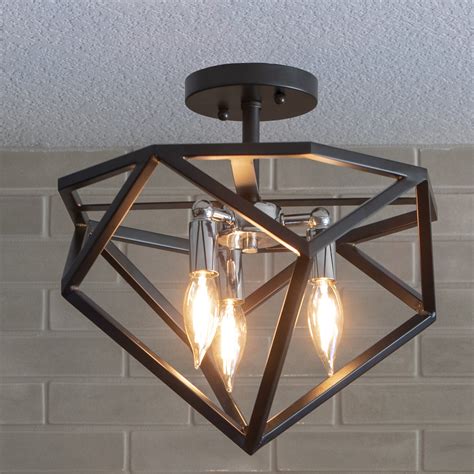 Williston Forge Willenhall Semi Flush Mount Reviews Wayfair