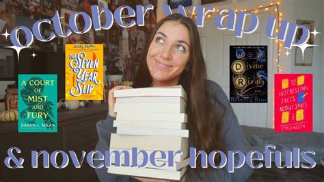 Every Book I Read In October And My November Hopefuls Monthly Wrap