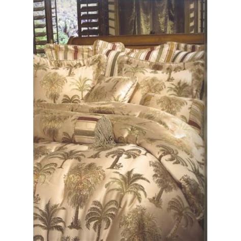 8pc Southern Textiles Capri Palm Tree King Size Bedding