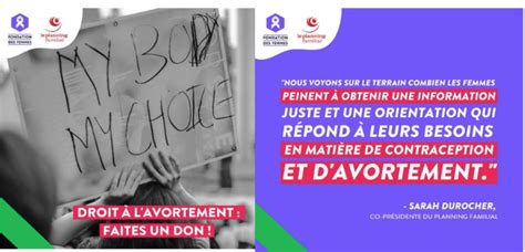 La Fondation Des Femmes Et Le Planning Familial S Allient Pour Le Droit