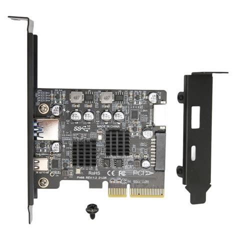 TMISHION carte d extension PCIE Carte PCIE Ordinateur PCIE 3 0 à USB3 0