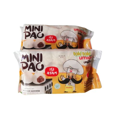 Jual Umiami Mini Pao Ayam Minipao Isi Ayam Minipao Frozen Pao Mini