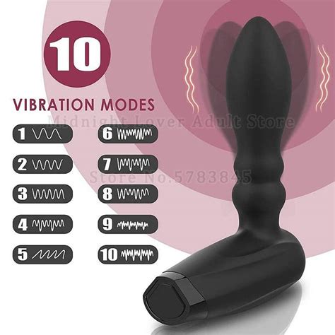 Wireless Remote Control Inflatable Anal Plug Male Prostate