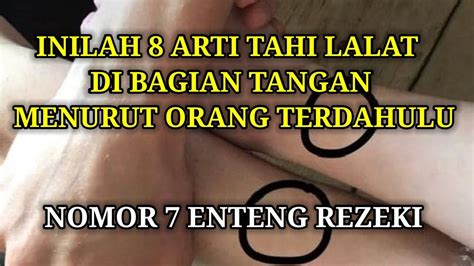 NOMOR 7 ENTENG REZEKI INILAH 8 ARTI TAHI LALAT DI BAGIAN TANGAN