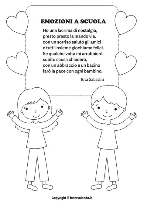 Poesie Per Laccoglienza Emozioni A Scuola Soloscuola