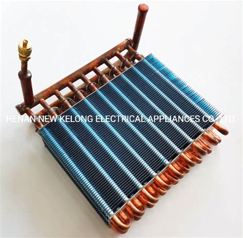 Customized Air Cooled Copper Tube Condenser Coils Evaporator Heat