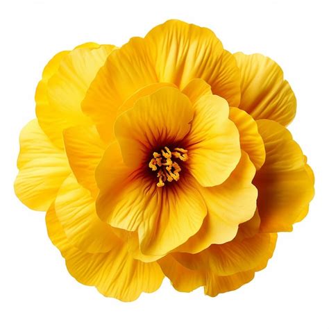 Beautiful Soft Yellow Flower Premium AI Generated Image