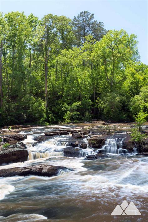 High Falls State Park: hiking the Falls Trail