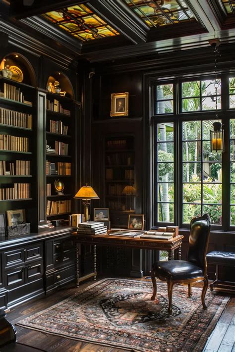The Only Way To Design A Sophisticated Victorian Home Office Edward