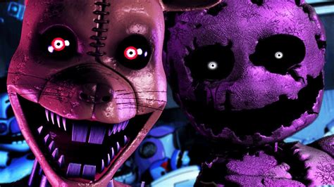 The Purple Mans Secret Animatronics Minecraft Fnaf Five Nights At