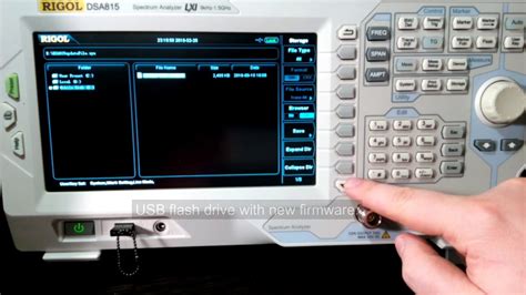 Rigol Dsa Tg Update Firmware Step By Step Youtube