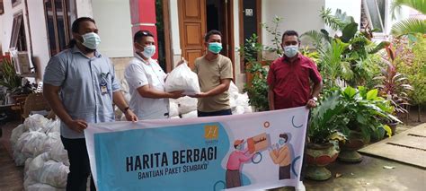 Setahun Harita Salurkan 8 600 Paket Sembako Di Maluku Utara