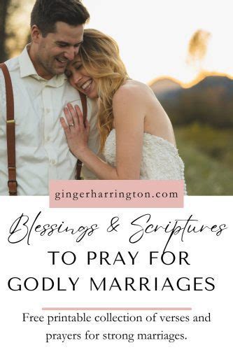 20 Powerful Blessings And Scriptures To Pray For Godly Marriages