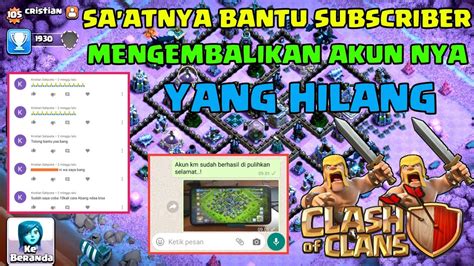 Cara Mengembalikan Akun Coc Yang Di Hack 2020 Materi Pendidikan