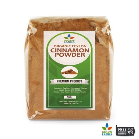 Organic Ceylon Cinnamon Powder Natural Sri Lankan Alba 100g Etsy